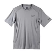 MILWAUKEE Lehké univerzální tričko WORKSKIN WWSSG, šedé, S